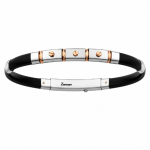 Bangle Barrita de Silicona Negra Zancan