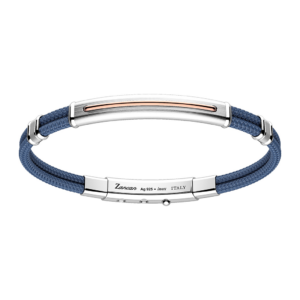 Bangle Doble Cable Celeste Zancan