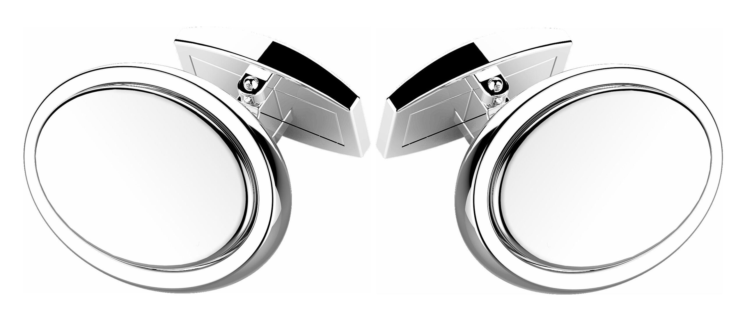 Imagen principal Gemelos Oval Satinado Zancan