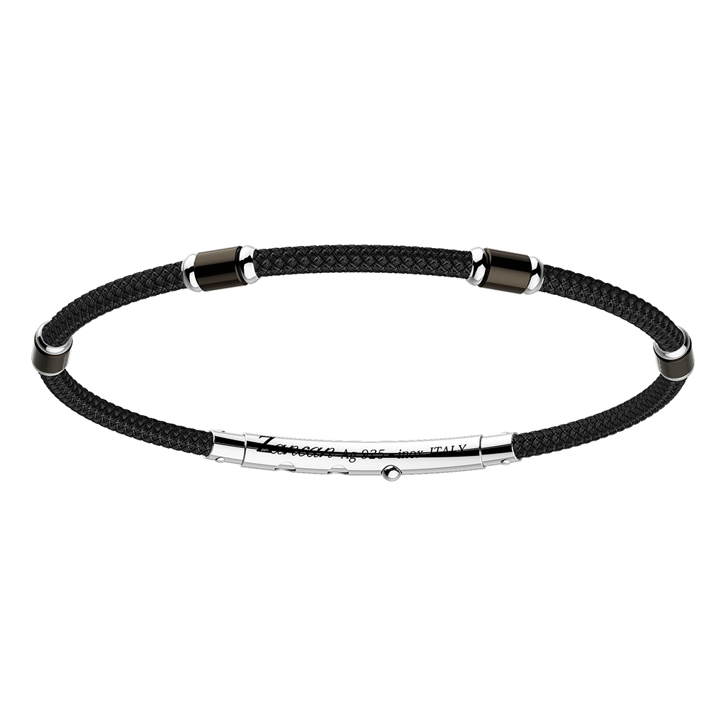 Imagen principal Pulsera Cable Negro Zancan