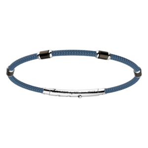 Pulsera Cable Celeste Zancan