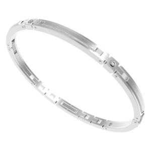 Pulsera Barrita con Espinelas Blancas Zancan