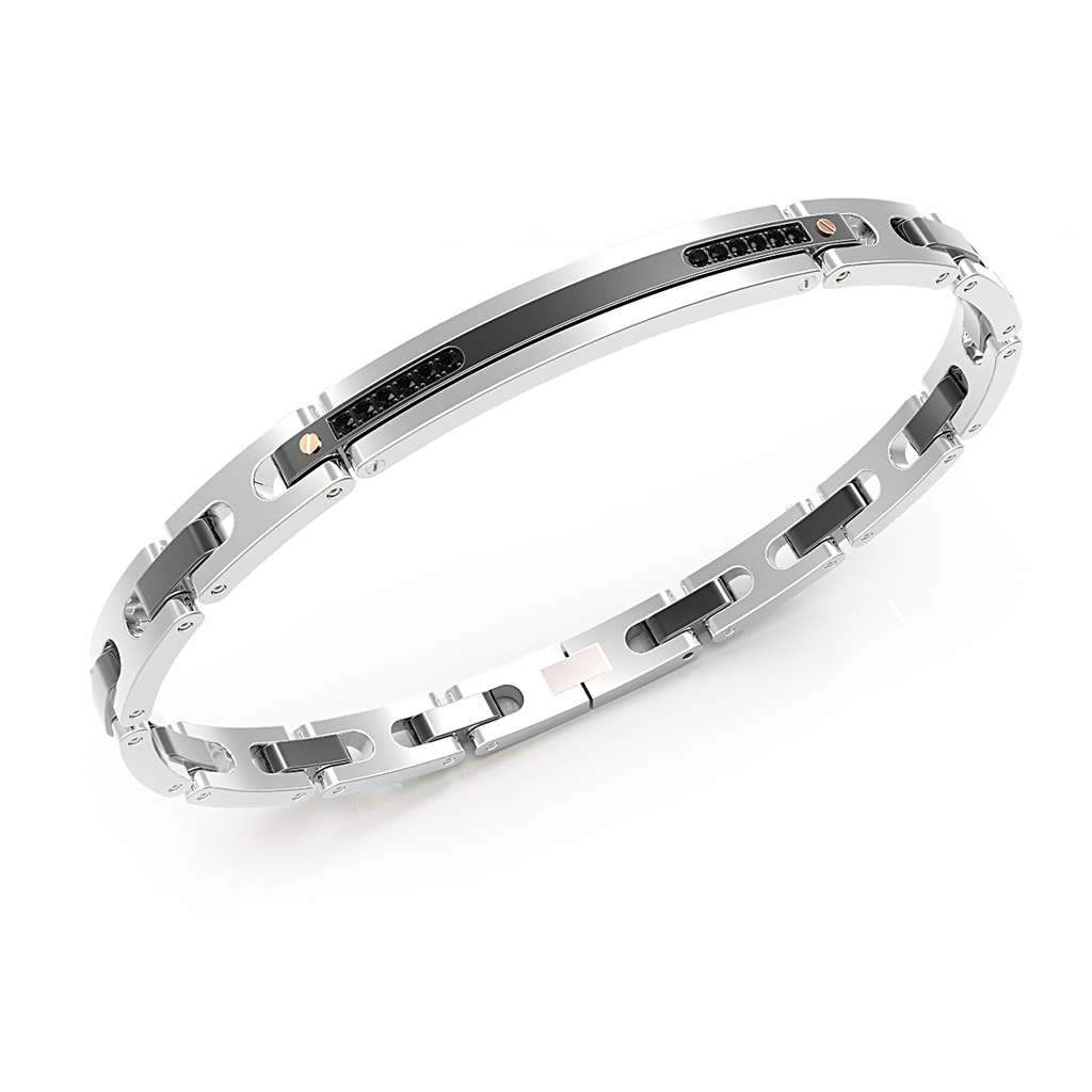 Imagen principal Pulsera con Espinelas Negras Zancan