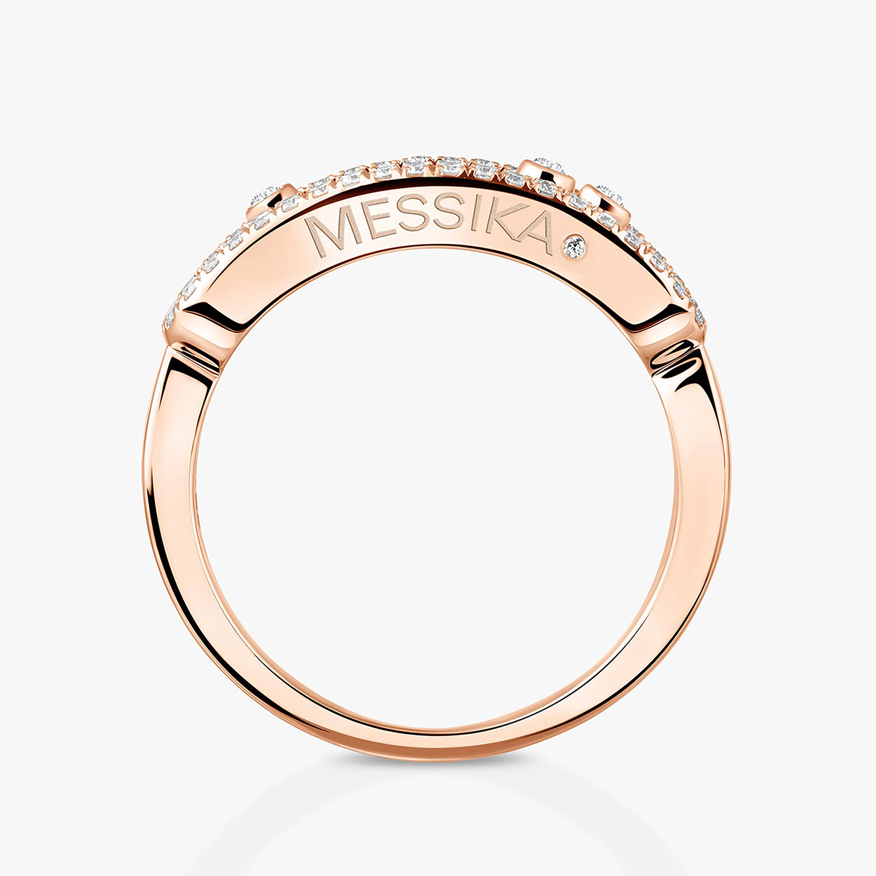 Slide Anillo Baby Move Pavé Messika