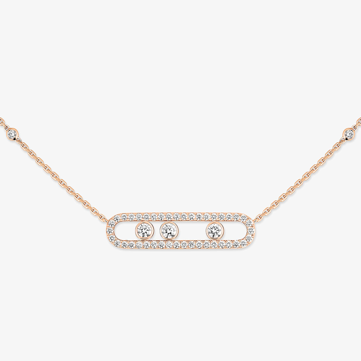 Slide Collar Move Pavé Messika