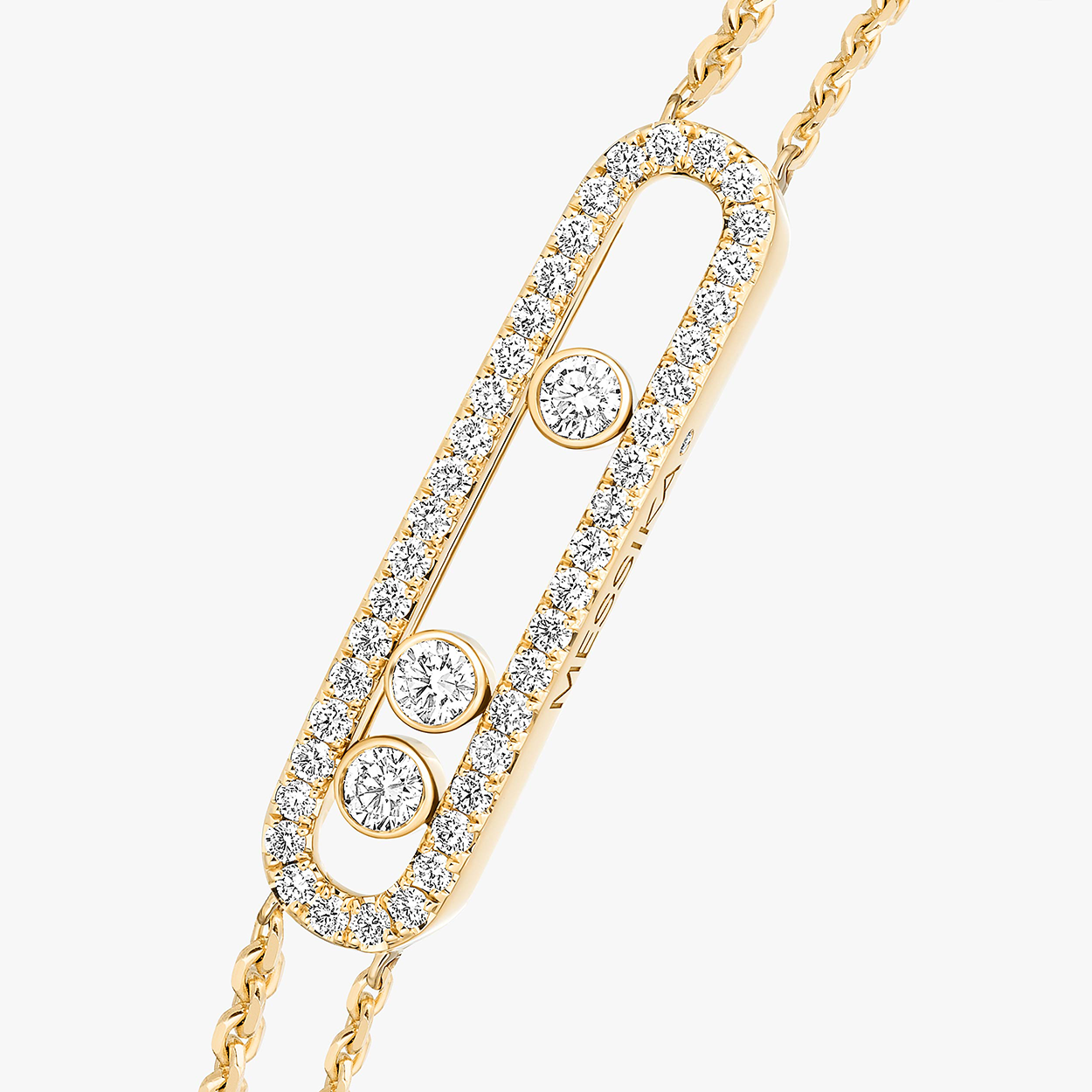 Slide Pulsera Move Pavé Messika
