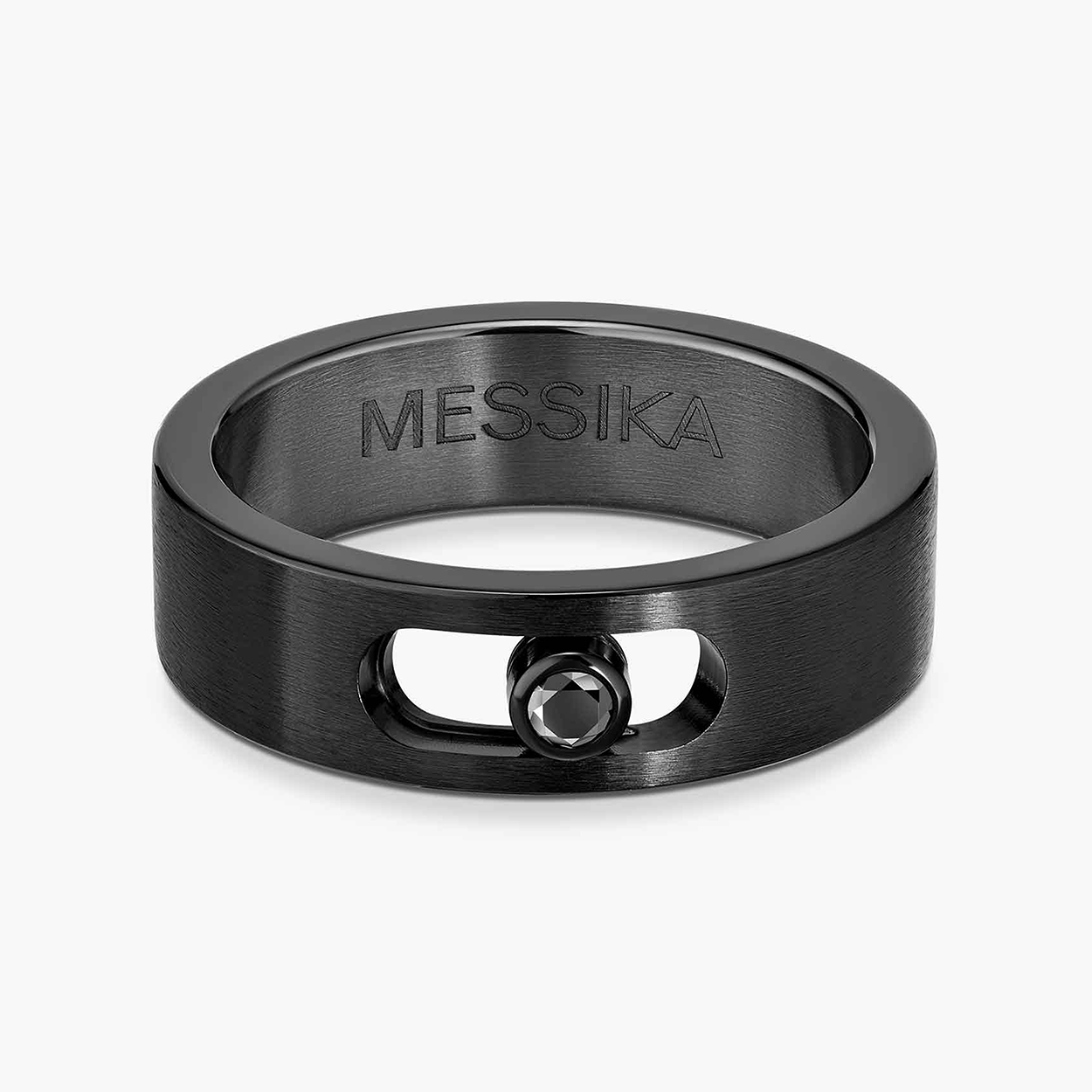 Slide Anillo Move Titanium Messika