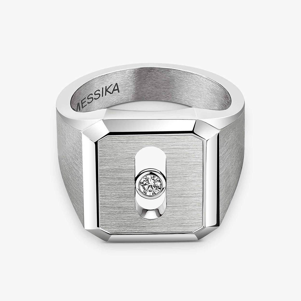Slide Anillo Move Titanium Messika