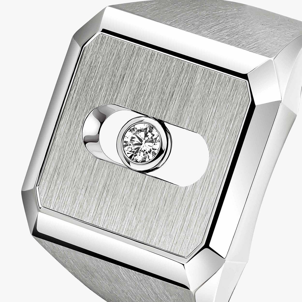 Slide Anillo Move Titanium Messika