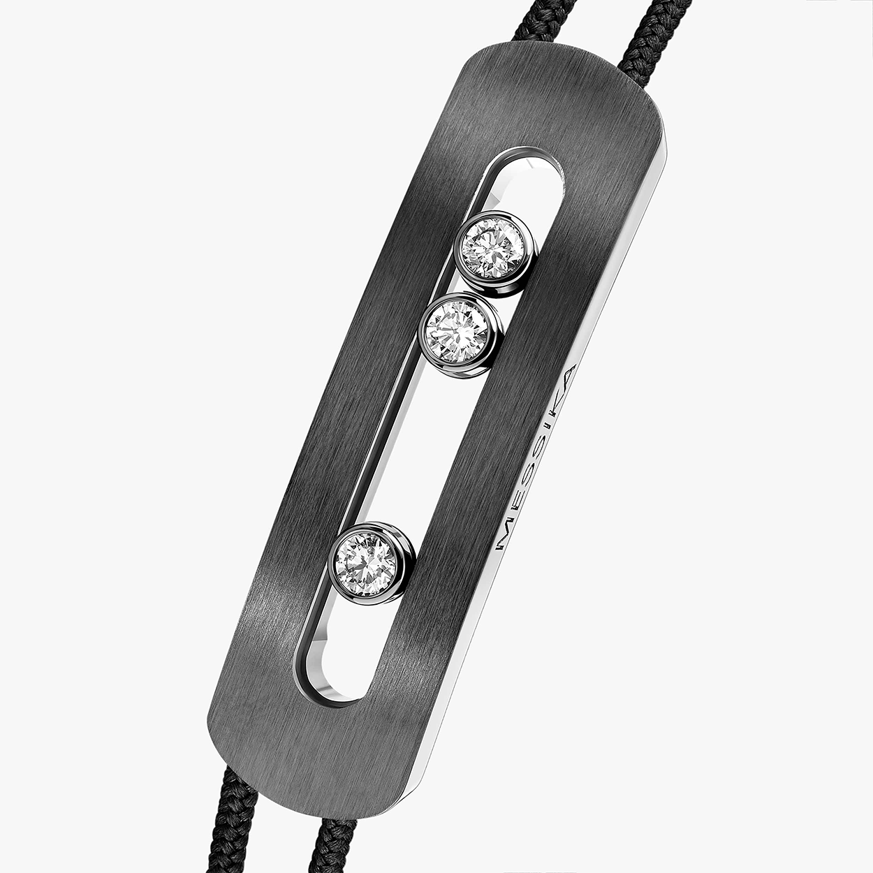 Slide Pulsera Move Titanium Messika
