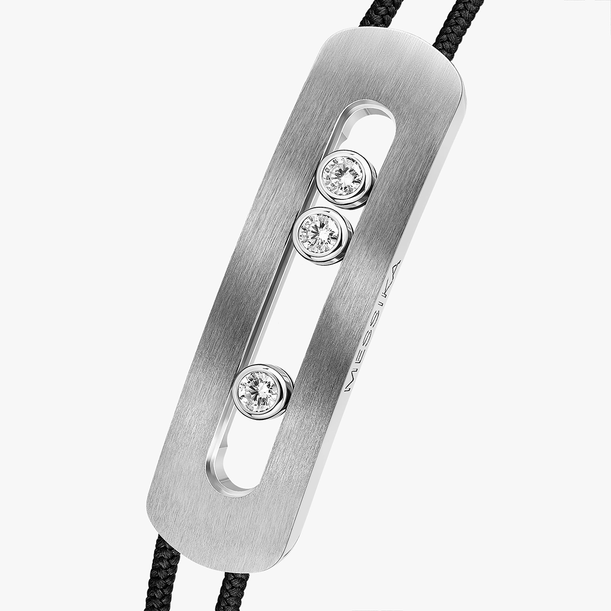 Slide Pulsera Move Titanium Messika