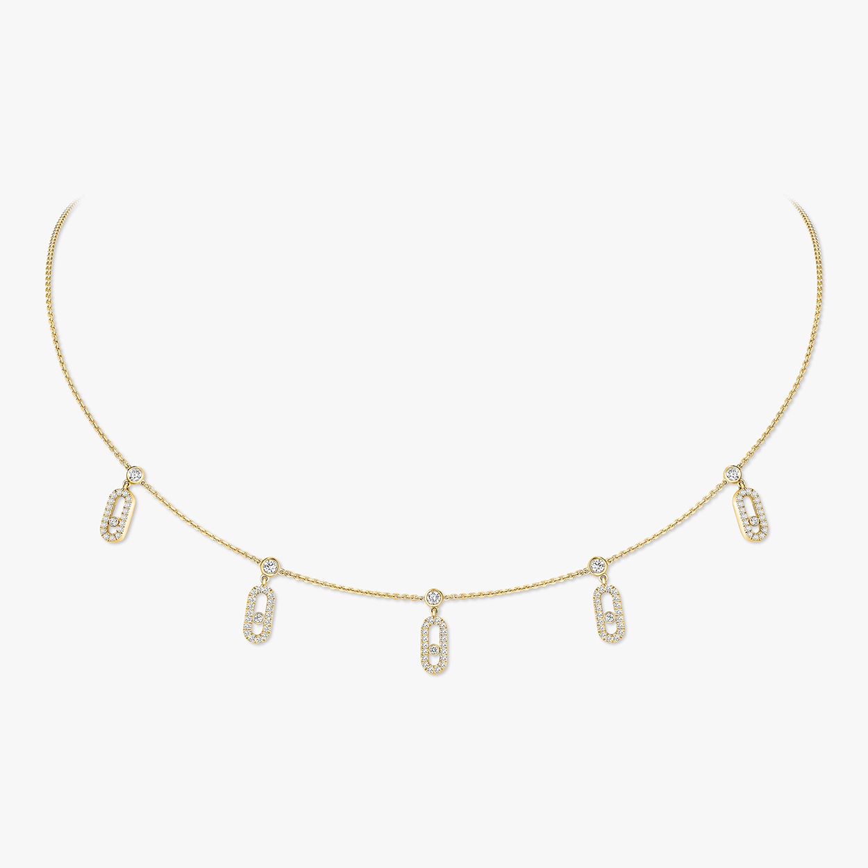 Imagen principal Collar Move Uno Tassel Pavé Messika