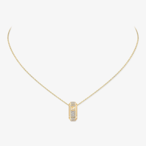 Pendantif Moderniste Pavé Messika