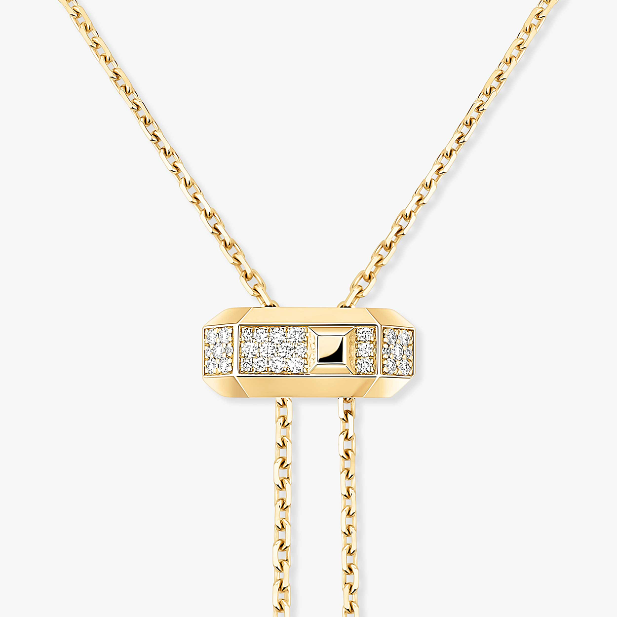 Slide Collar Moderniste Pavé Messika