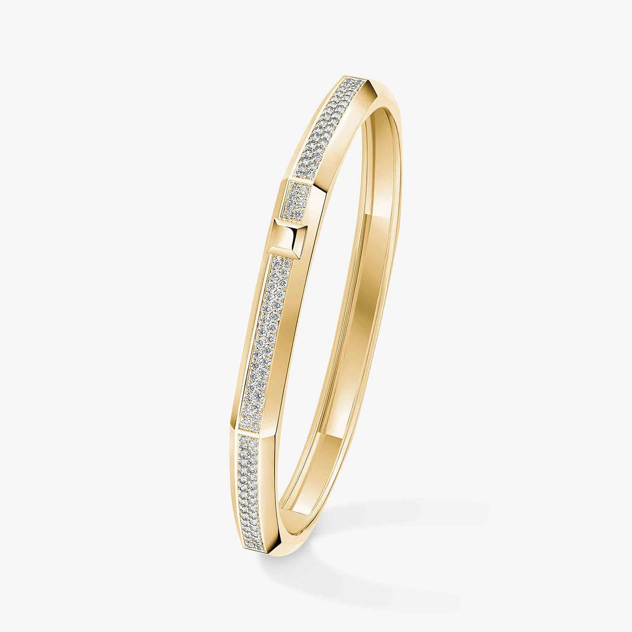 Slide Bangle Moderniste Pavé Messika
