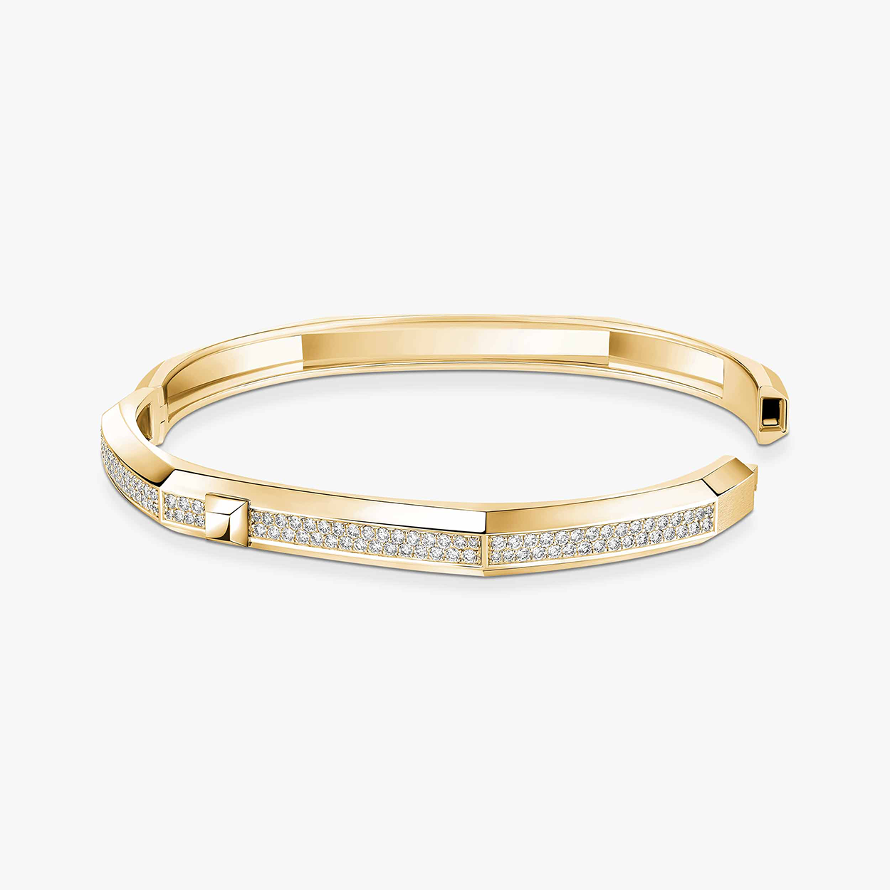 Slide Bangle Moderniste Pavé Messika