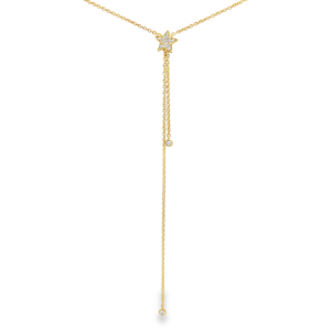 Collar Ajustable Estrella con Brillantes