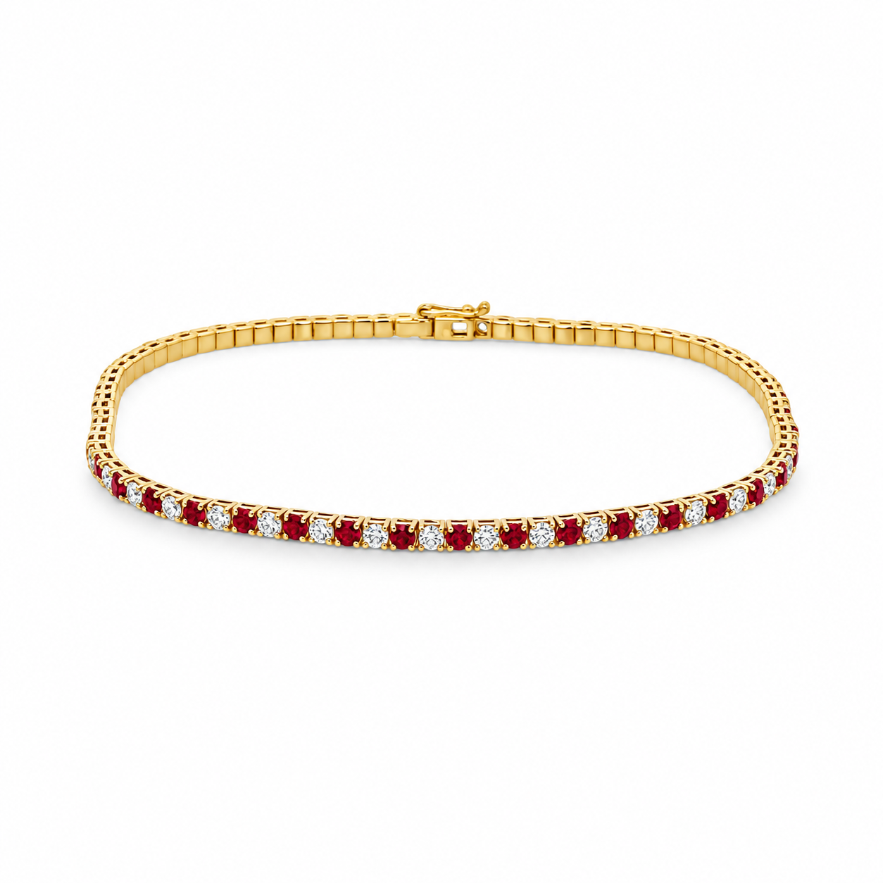 Imagen principal Pulsera Tennis de Rubíes y Brillantes