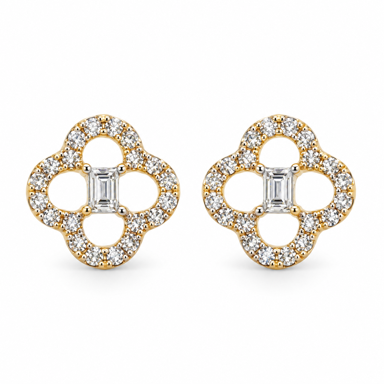 Imagen principal Aretes Flor