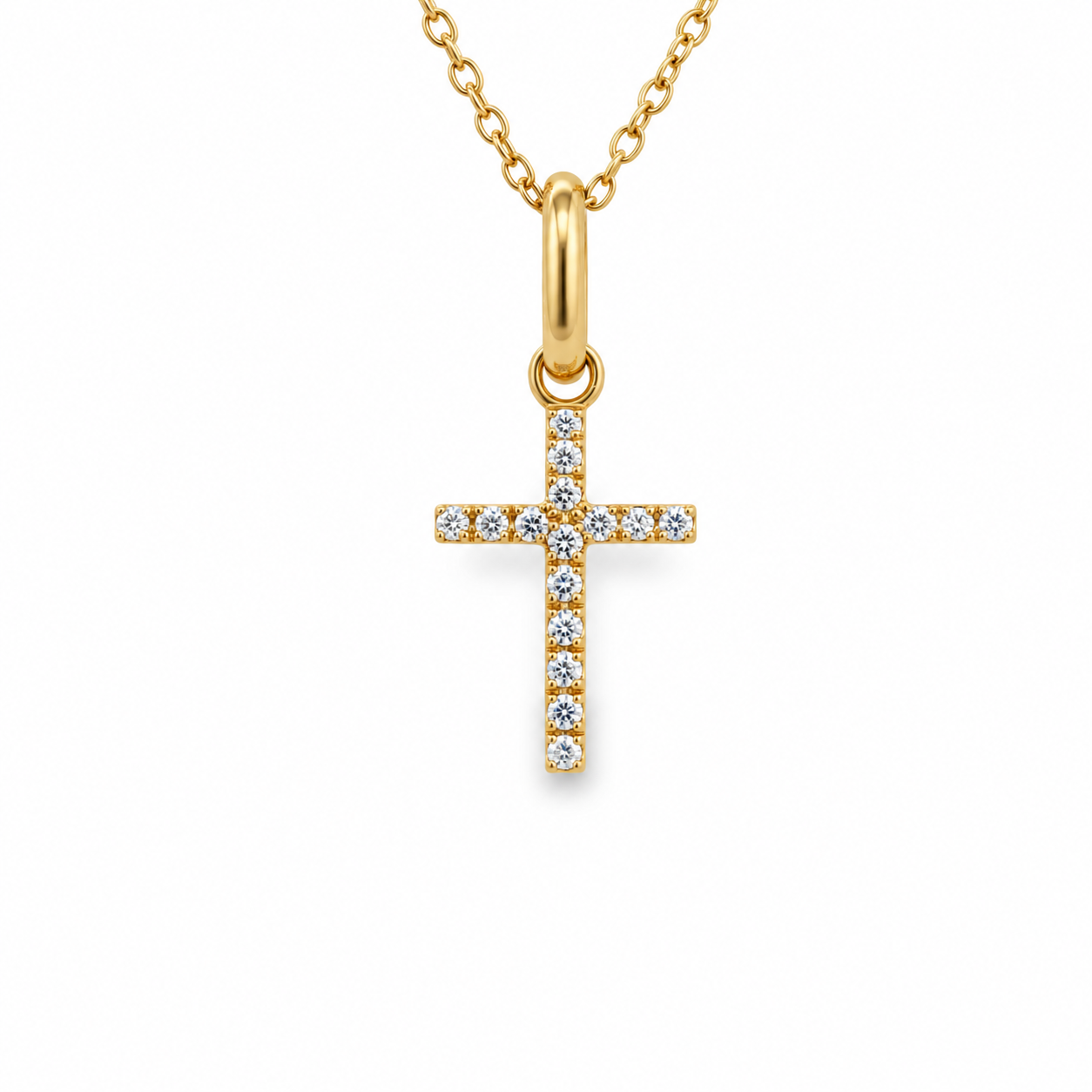 Imagen principal Cruz Mini con Brillantes