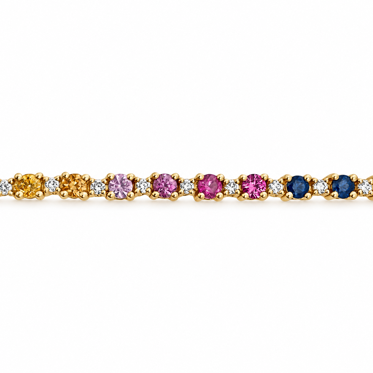 Slide Pulsera Tennis Multicolor