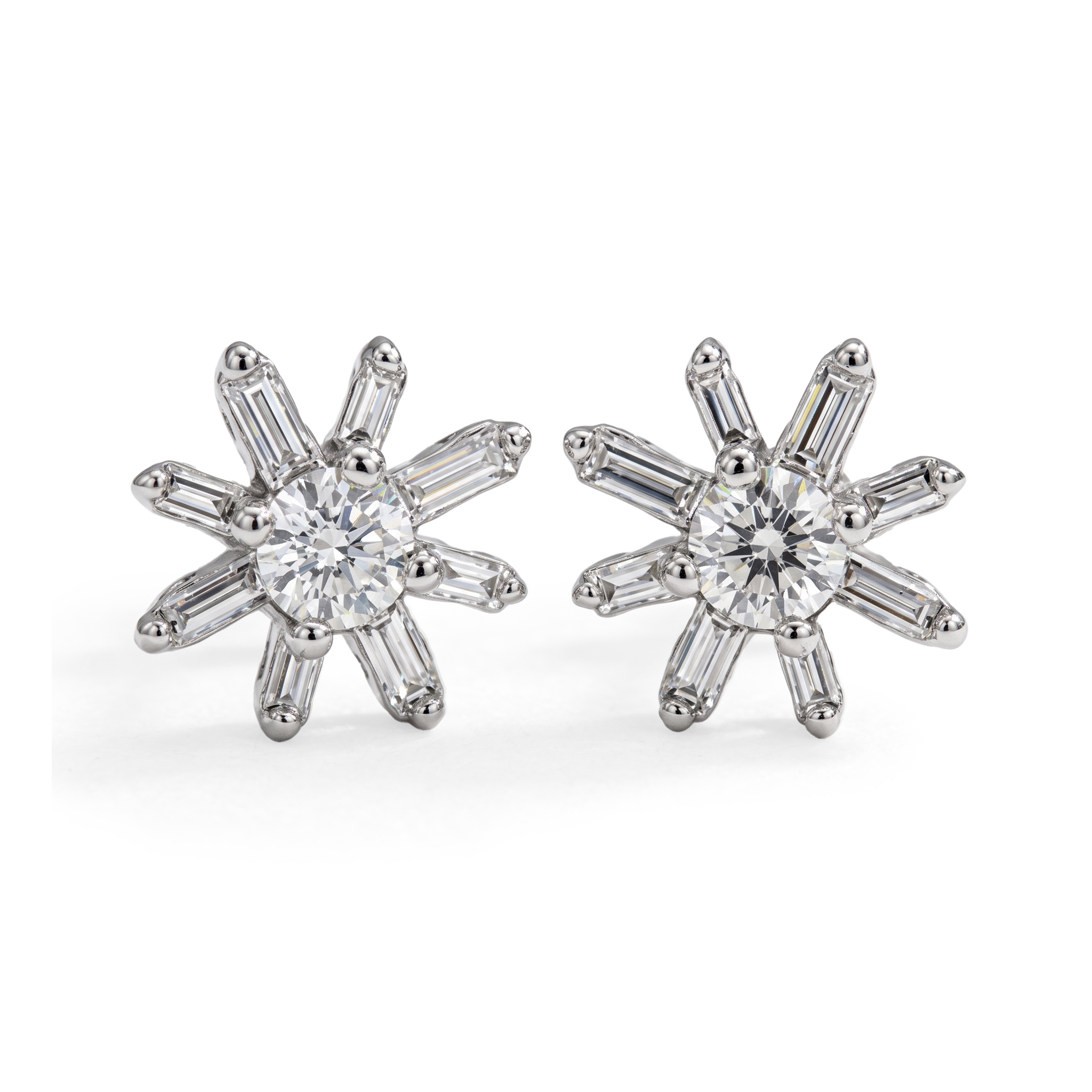 Imagen principal Aretes Flor de Diamantes