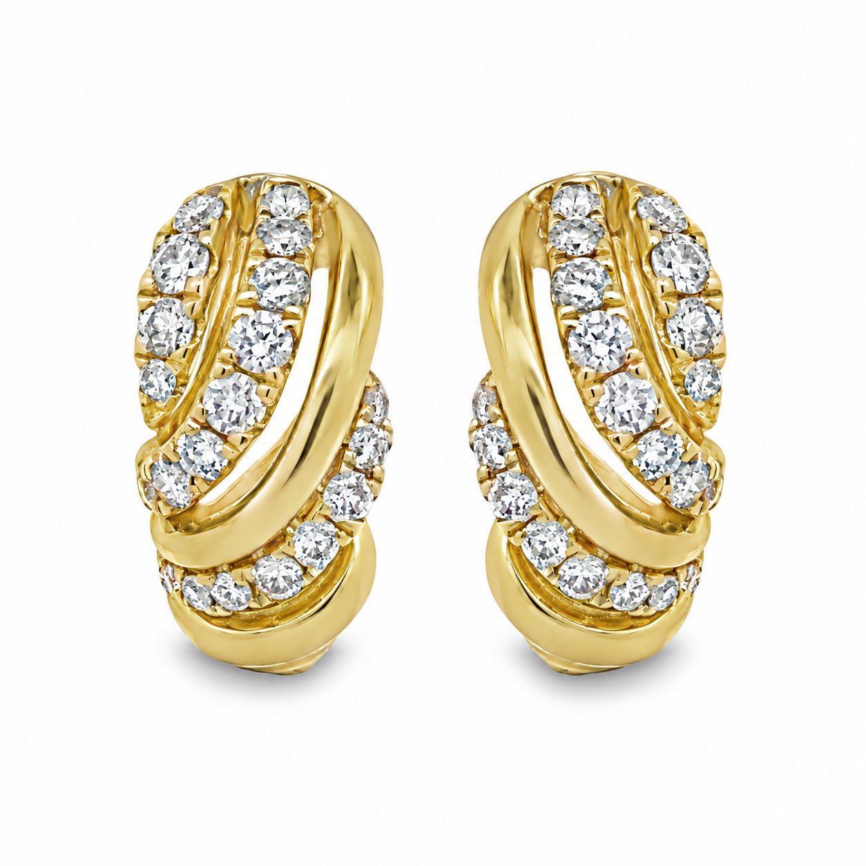 Imagen principal Argollas con Brillantes