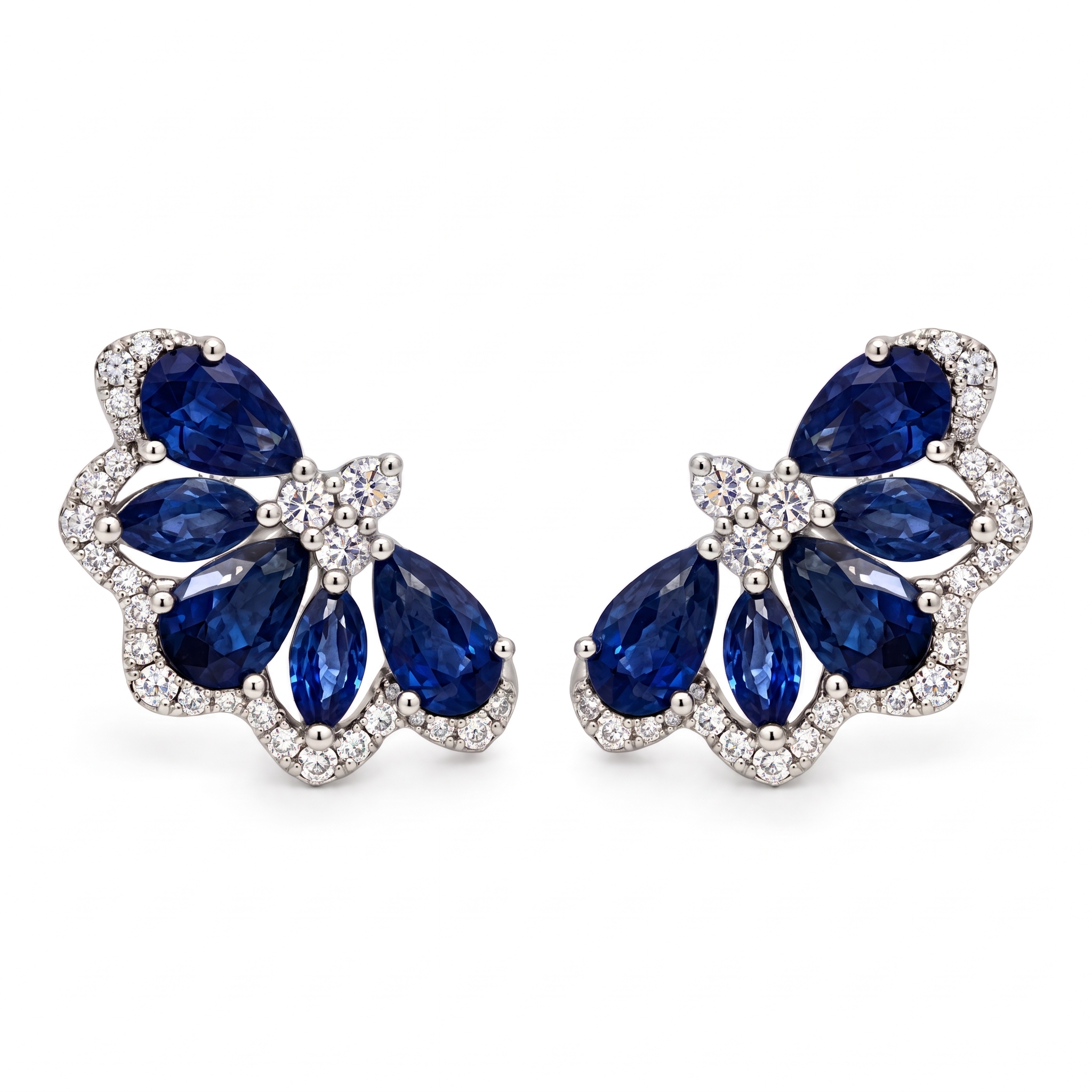 Imagen principal Aretes Flor de Zafiro