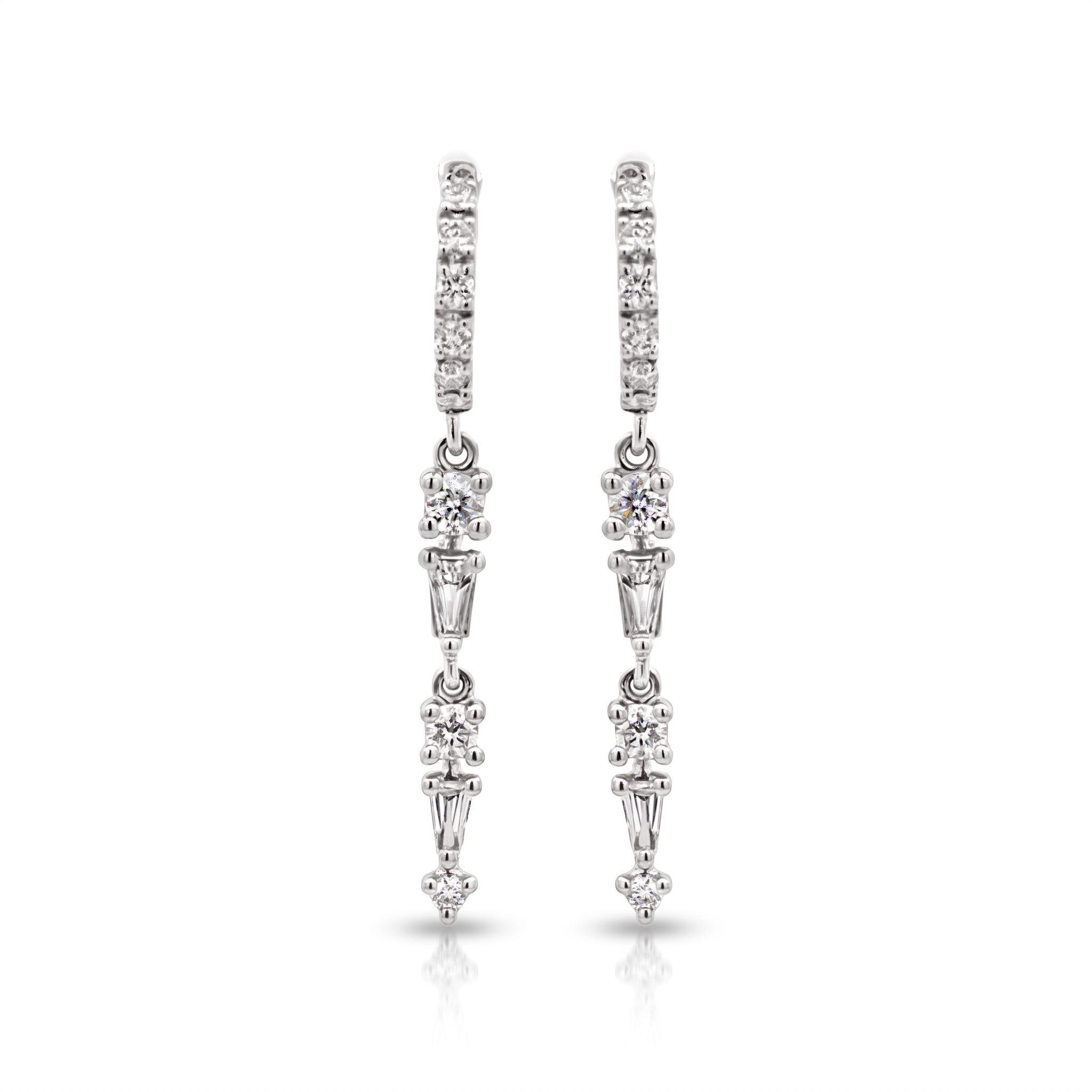 Imagen principal Argollas con diamantes