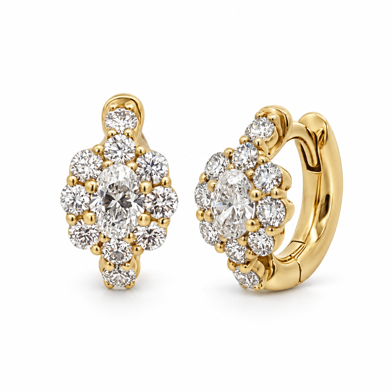 Slide Argollas con Diamantes